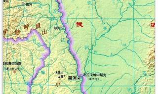 黑龙江省旅游地图